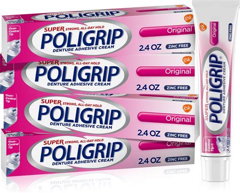 Amazon.com : Poligrip Power Max Ultimate All-In-1 Denture Adhesive ...