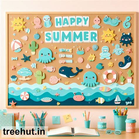 Sea, Summer Bulletin Board Ideas