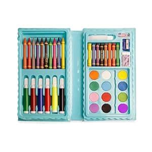 ILEARNNGROW Junior Drawing & Coloring Art Set for Kids with Colour ...