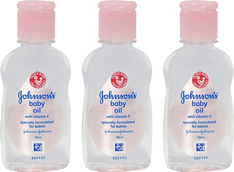 Amazon.com : Johnson & Johnson Baby Oil 3 oz. (Pack of 6) by Johnson ...