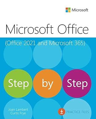 Buy Microsoft Office Step by Step (Office 2021 and Microsoft 365) Book ...