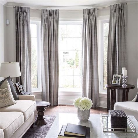Bay Window Curtains For Living Room | Dreams Skill