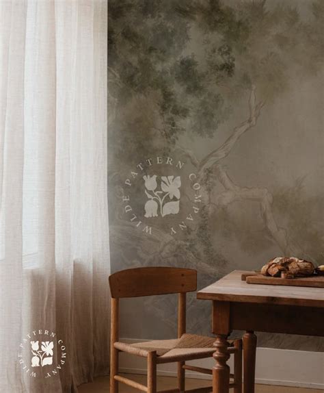 Serenity Grove Beige – Wilde Pattern Company