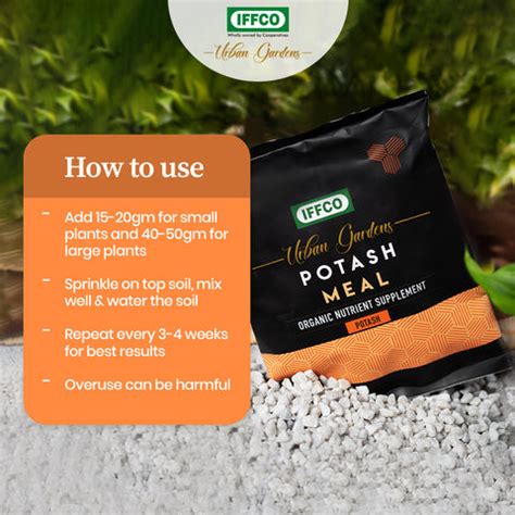 Potash Meal - Bio Potash Fertilizer, Slow Release Granules. – IFFCO ...