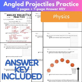 Angled Projectile Problems 的图像结果