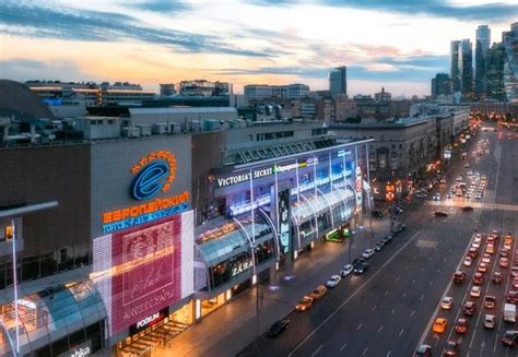 Торговый центр Европейский (Москва) — 400 магазинов, кинотеатр ...