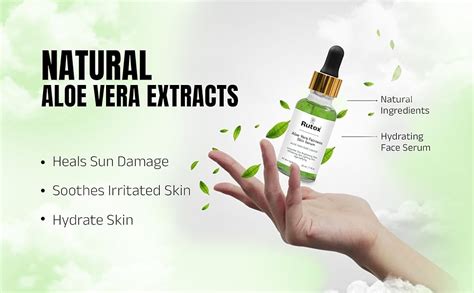 Buy Rutox® Aloe Vera Fairness Skin Serum | With Pure Aloe Vera Liquid ...