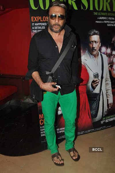 Anjum Nayar during the first look launch of Bollywood film 'Cover Story ...