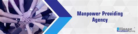 Manpower Provider Company - Manpower Providing Agencies