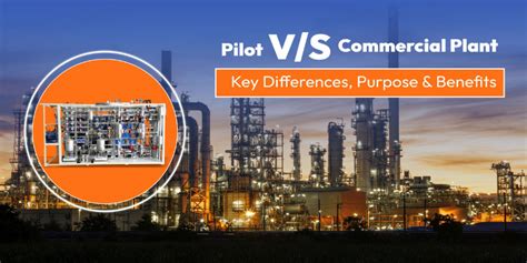 Key Differences & Benefits of Pilot vs Commercial Plants