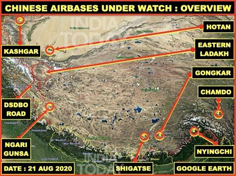 Indian agencies keep close watch on 7 active Chinese military air bases ...