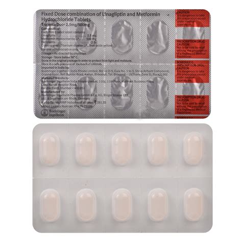 Trajenta Duo - Strip of 10 Tablets : Amazon.in: Health & Personal Care