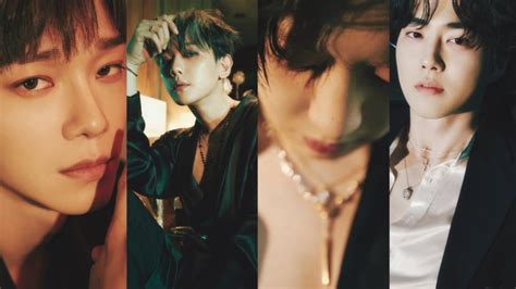 EXO members Baekhyun, Suho, Chen and Chanyeol drop alluring pics for ...