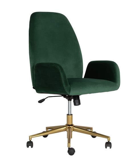green velvet desk chair uk - Kristian Cash