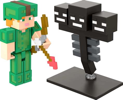 Buy Mattel Minecraft Craft-a-Block 2-Pk, Action Figures & Toys to ...