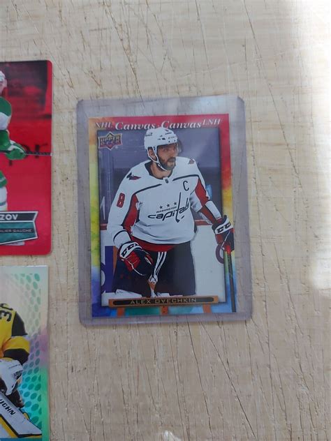 Buy NHL Upper Deck Hockey Card Insert Lot NM Kaprizov Ovechkin McDavid ...