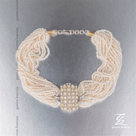 Majestic Mala |Royal pearl and diamond necklace by GBJ – GautamBanerjee