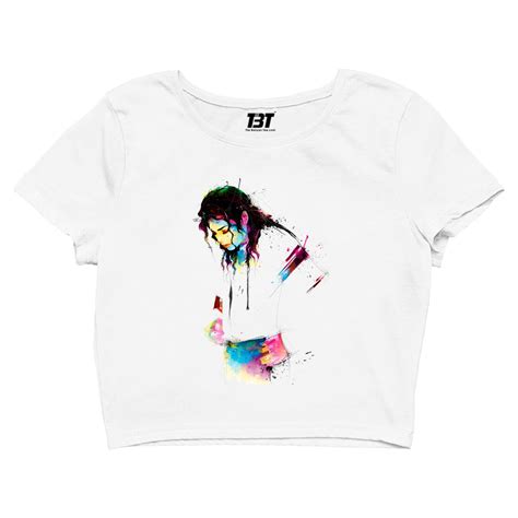 Buy Michael Jackson Crop Top - Fan Art at Rs. 50 OFF – The Banyan Tee