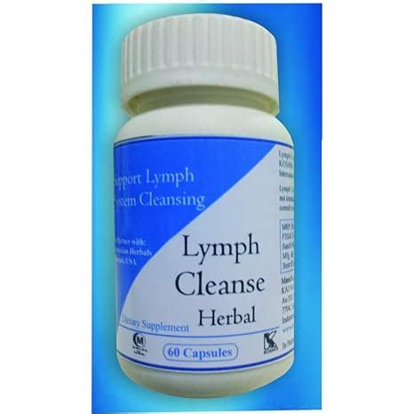 Buy Lymph Cleanse Herbal Capsule - 60 Capsules (Get One Bottle 50ml ...