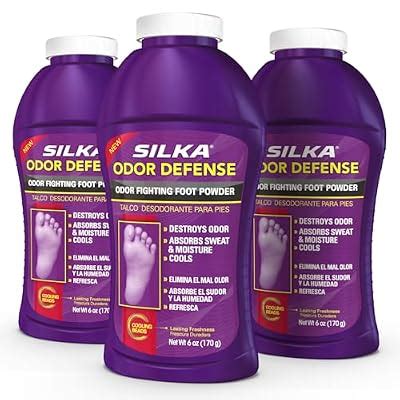 SILKA Odor Fighting Foot Powder & Shoe Deodorizer India | Ubuy