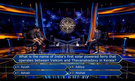 Knowledge of ADITYA gives ₹6.4 lakhs to John Abraham in KBC – Sandith ...