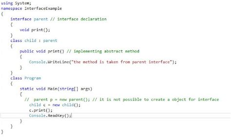 Image result for C# Interface Examples