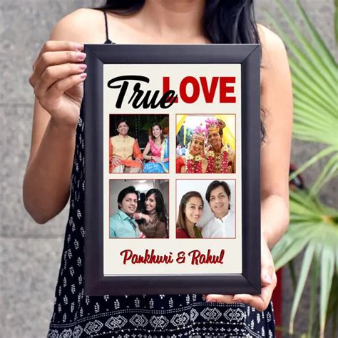 Order Personalised Love Photo Print Frame online at lowest prices in ...