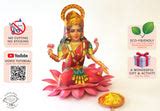 Lakshmi DIY Paper Craft Kit: Eco-friendly Lakshmi Goddess idol – Sky ...