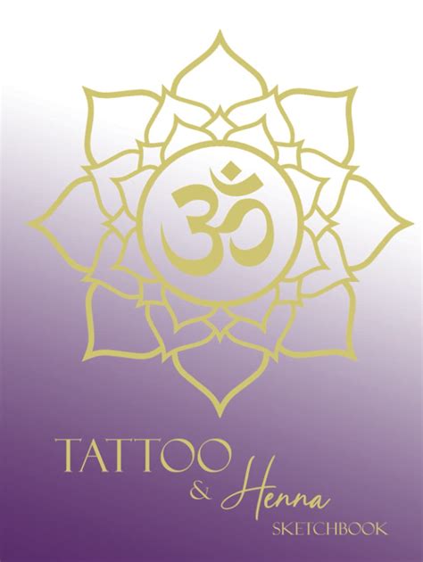 Buy Tattoo Design Sketchbook: Large Drawing Book for Ink and Henna ...
