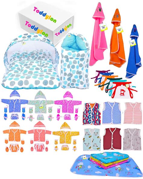 Toddylon 53 in 1 New Born Baby Products All | Gift Packs | Maternity ...