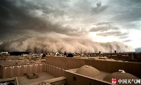 伊朗沙尘暴吞没城市-广西高清图片-中国天气网