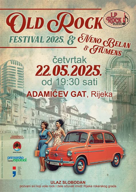 Old Rock Festival 2025 (ORF25), Adamićev gat, Rijeka, 22 May 2025 ...