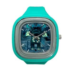 Minecraft Kids Wrist Watch 2 Creeper Ender Dragon Warden Array Chicken ...