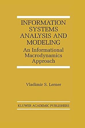 Buy Information Systems Analysis and Modeling: An Informational ...