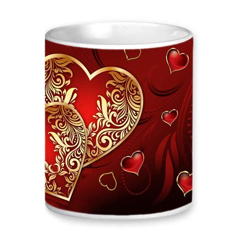 Maimoon'S Happy Valentines Day Coffee Mug | Gifts for Girlfriend ...