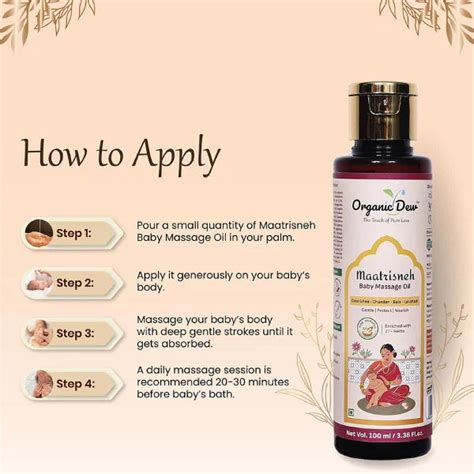 Baby Massage Oil | Organic & Ayurvedic - Organic Dew