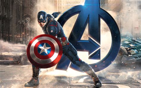 Download Captain America Superhero Avengers Age of Ultron Wallpaper | Wallpapers.com