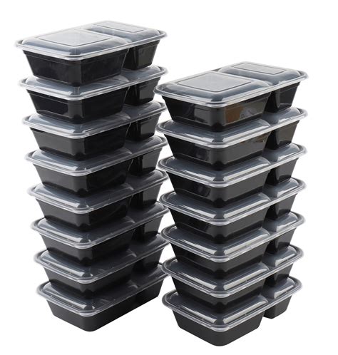 Mainstays 2 Compartment 900ml Meal Prep Food Storage | Ubuy India