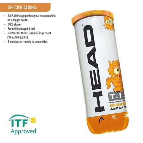 Head Tip-II Tennis Ball Carton (72 Balls) – Noah Sports