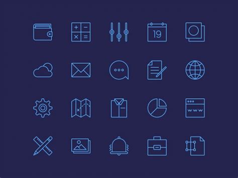 Simple Line Icons Free 的图像结果