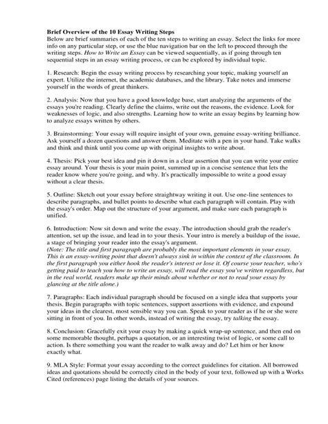 Image result for Essay Steps