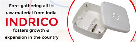 INDRICO® Waterproof PVC Square IP65 Junction Box 4x4 Inches for CCTV ...