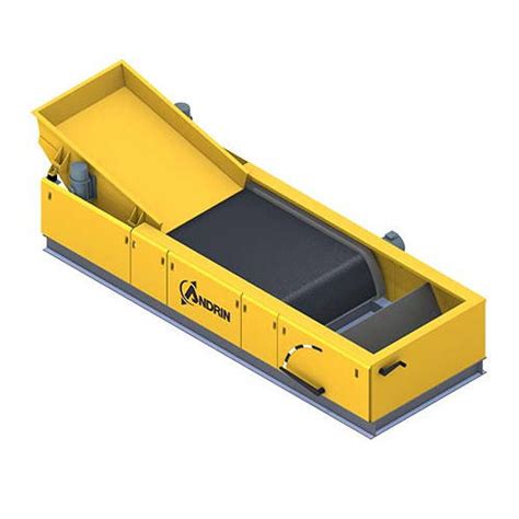Non-ferrous metal separator - SMAR - ANDRIN - eddy current / belt ...