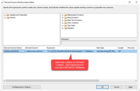 Using SharePoint as Source SSIS 的图像结果