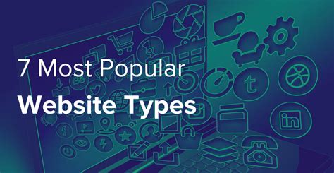 7 Most Popular Website Types To Inspire Your Own | Dynadot Blog