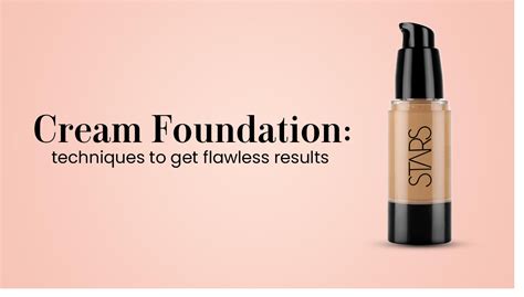 Guide to using cream foundation: Mastering application techniques to ...