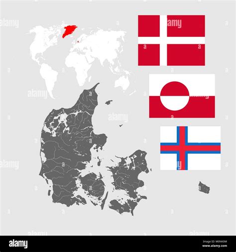 Flags faroe islands denmark Stock Vector Images - Alamy