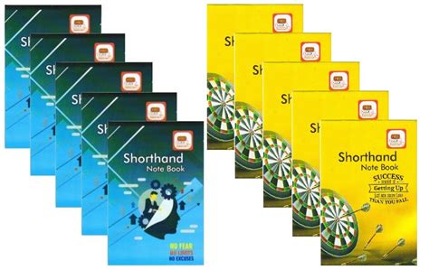 FIRST CLICK Shorthand/Steno Notebook/Writing Pad 160 Pages in a Booklet ...