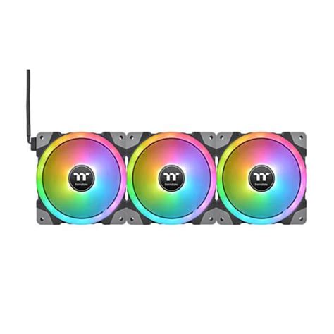 Thermaltake Swafan EX14 Black RGB | Triple Pack Cabinet Fan