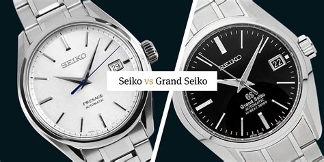 Seiko vs. Grand Seiko: Daily Beater or Wrist Masterpiece? - Chrono24 ...